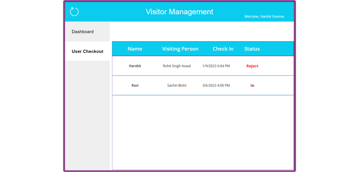 Visitor Entry System